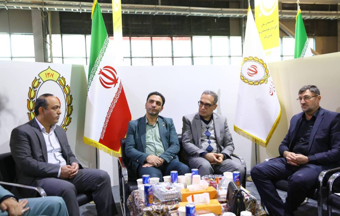 حضور اعضای هیات مدیره و هیات عامل در غرفه بانک ملی ایران در بیستمین دوره نمایشگاه بین‌المللی ایران متافو