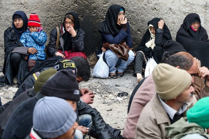 جمعآوری هزاران معتاد متجاهر در سطح تهران طی روزهای اخیر