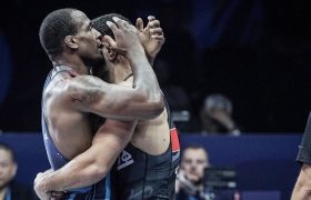 خداحافظی رقیب آمریکایی کامران قاسمپور از دنیای کشتی